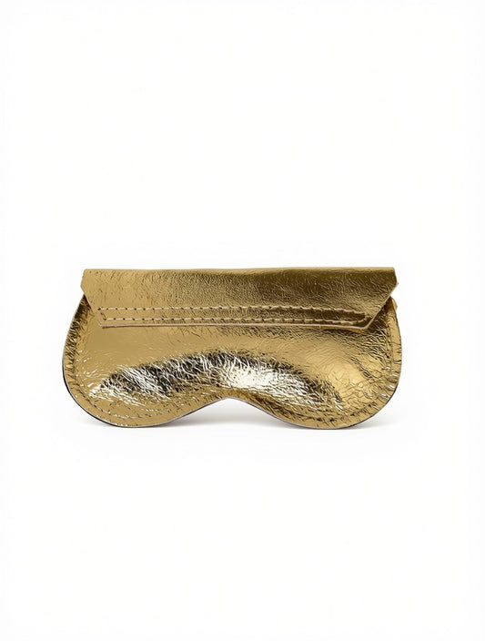 Etui à lunettes rabat Doré