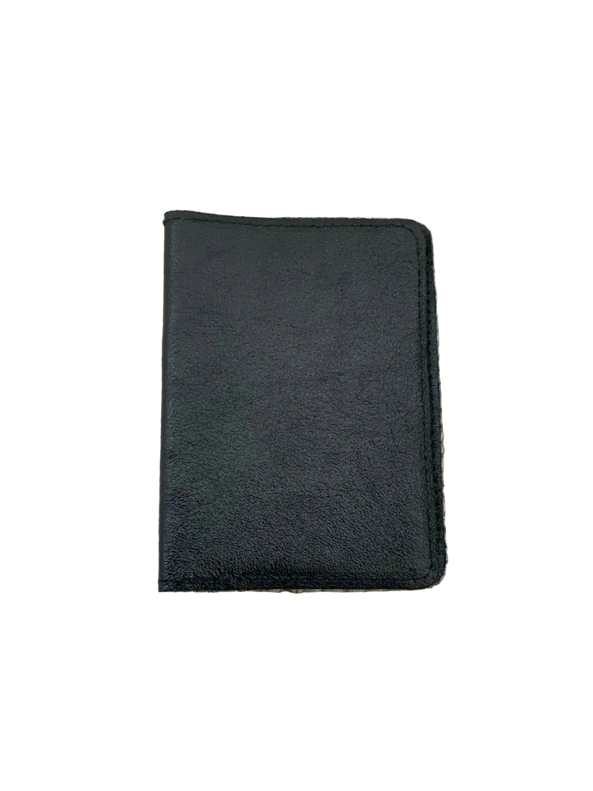Porte passeport cuir noir