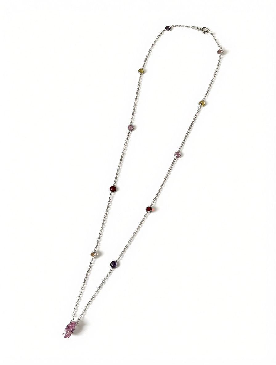 Collier Cristal Rose