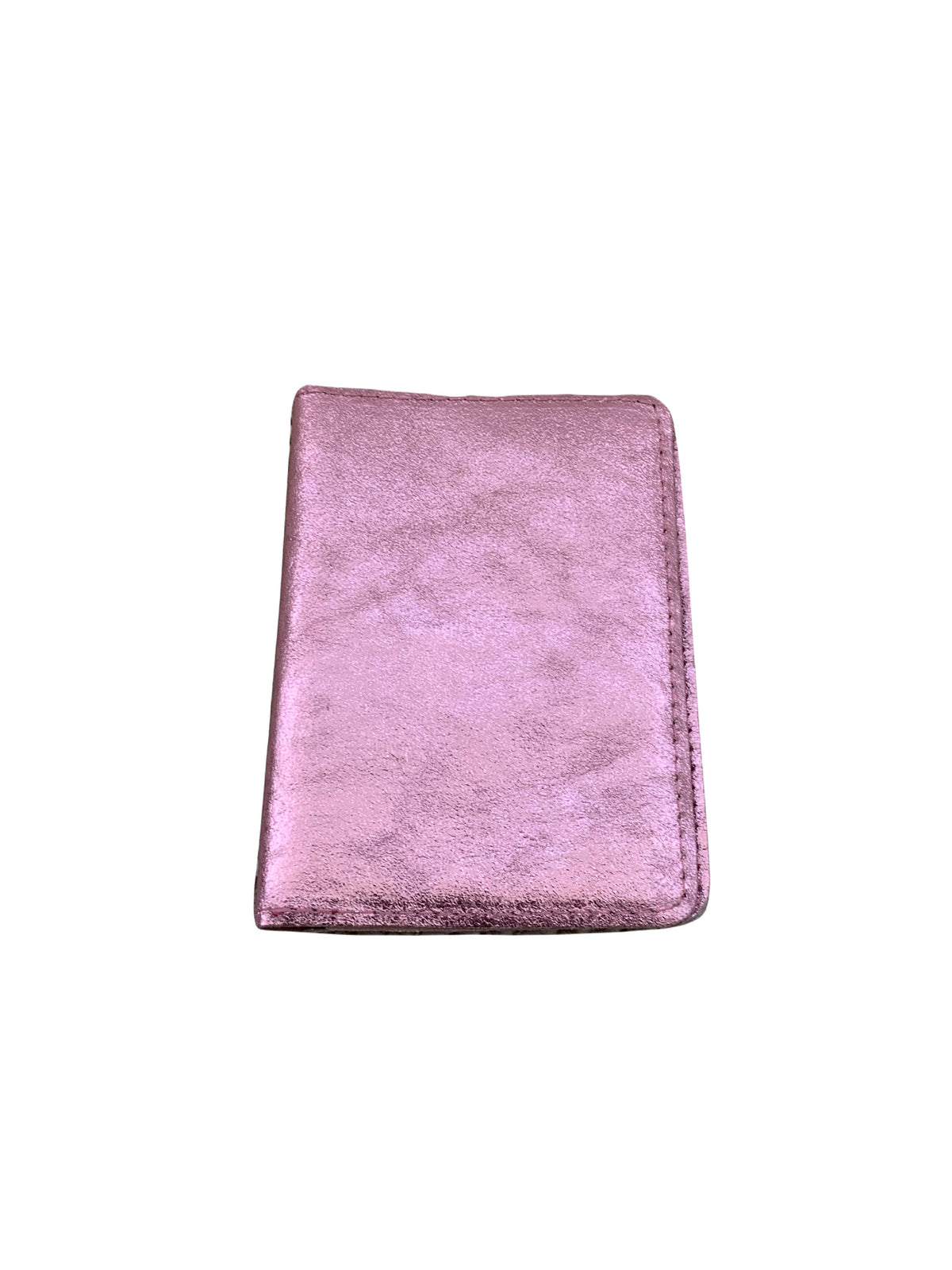 Porte passeport cuir rose