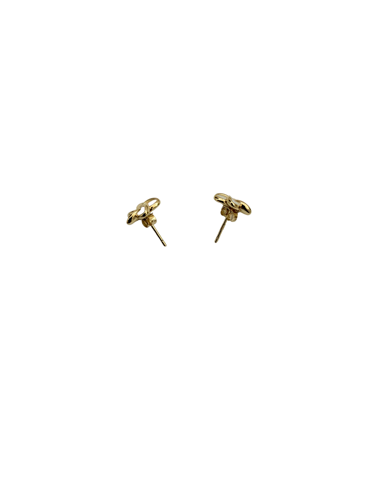 Boucles d'oreilles Fleur dorées