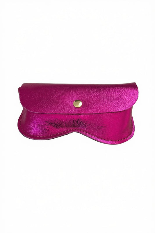 Etui à lunettes rabat Fuchsia