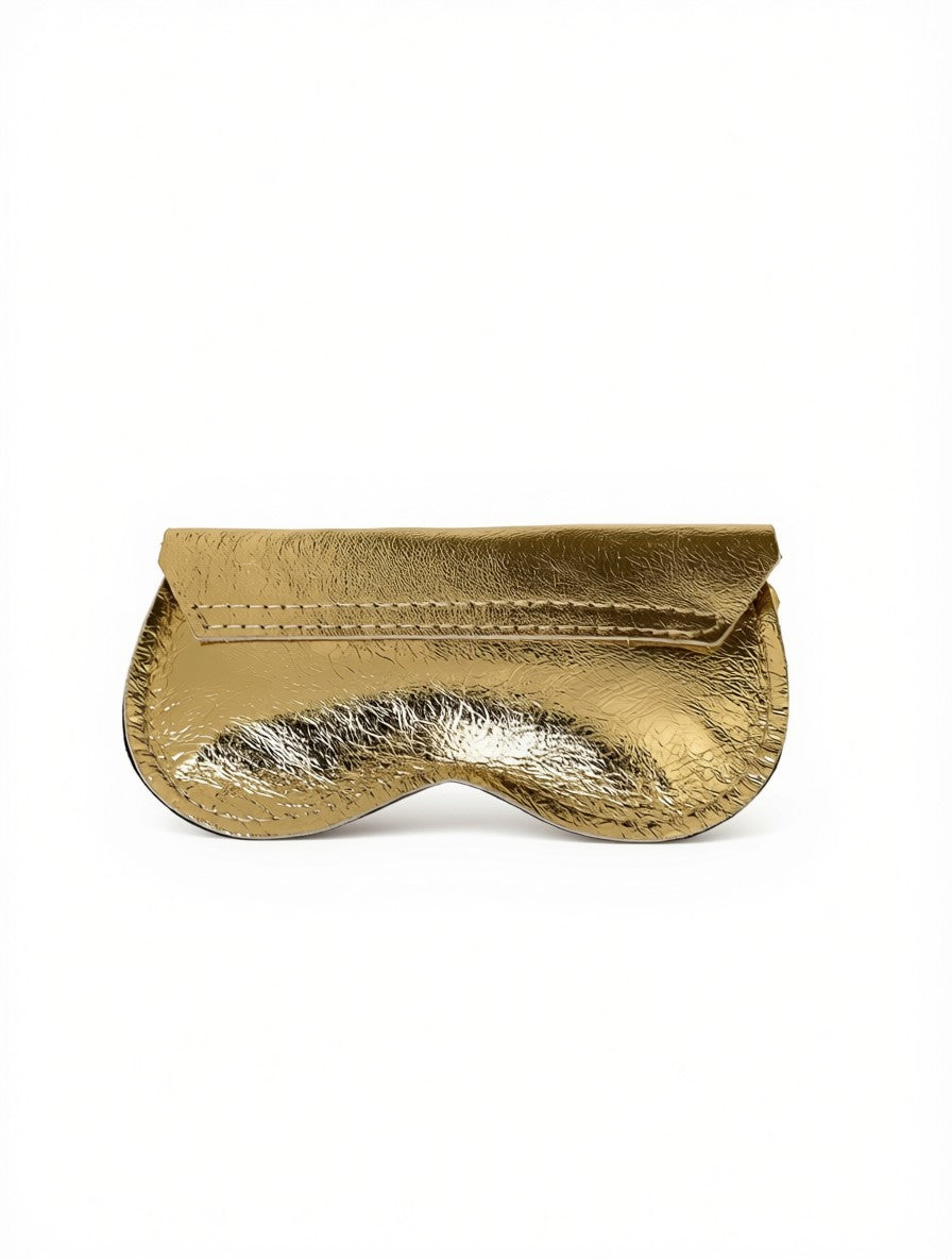 Etui à lunettes rabat Doré