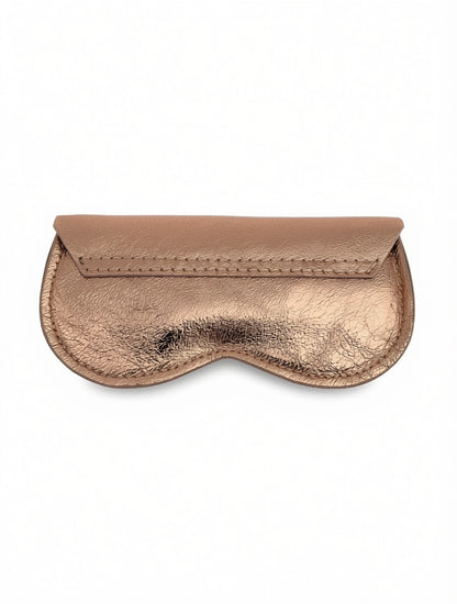 Etui à lunettes rabat nude