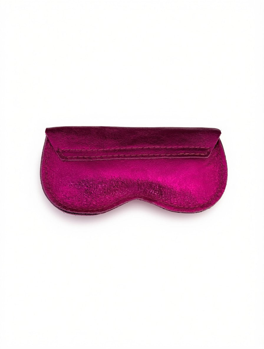 Etui à lunettes rabat Fuchsia